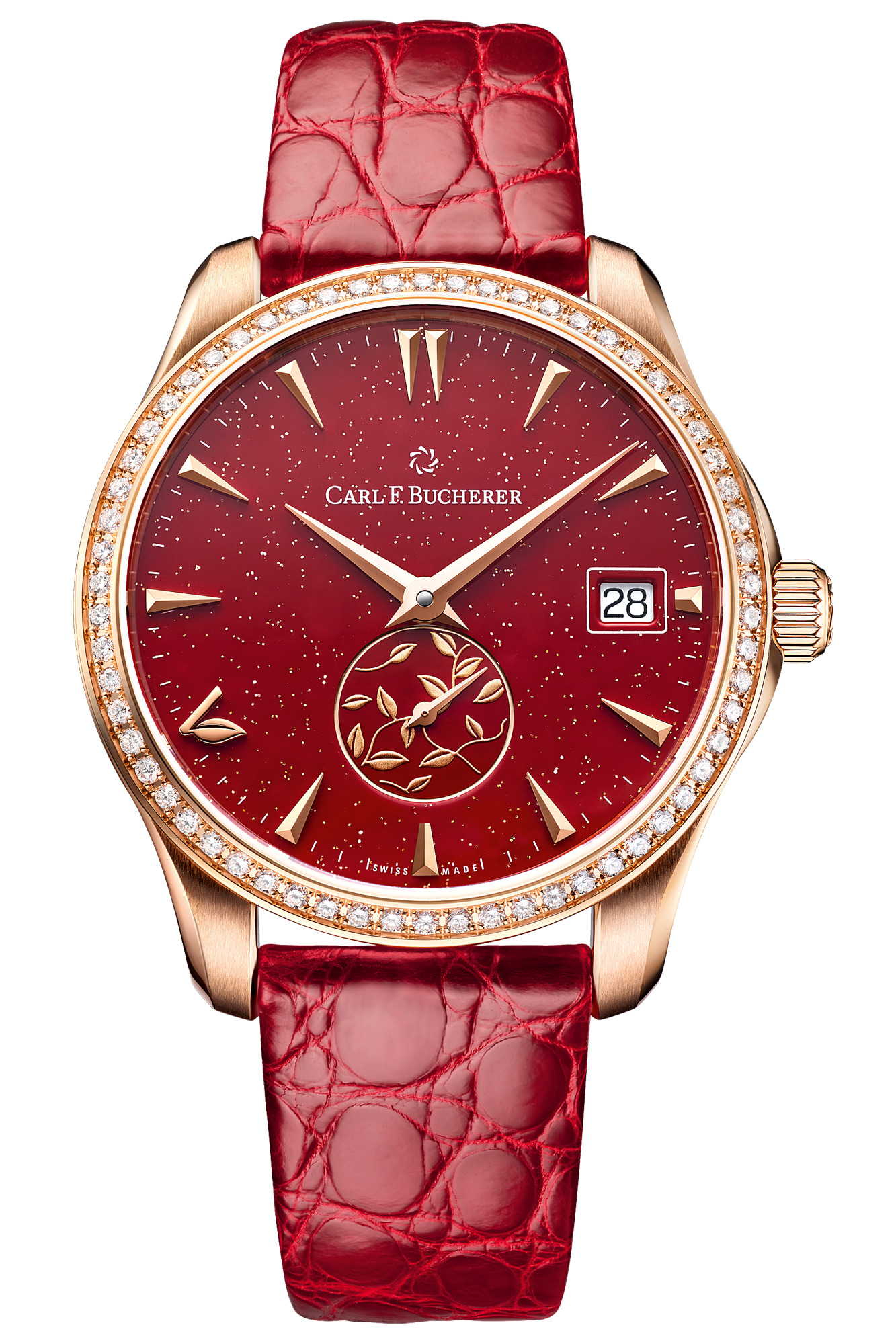 CARL F.BUCHERER カール F. ブヘラ マネロ オートデイト ラブ 00.10922 