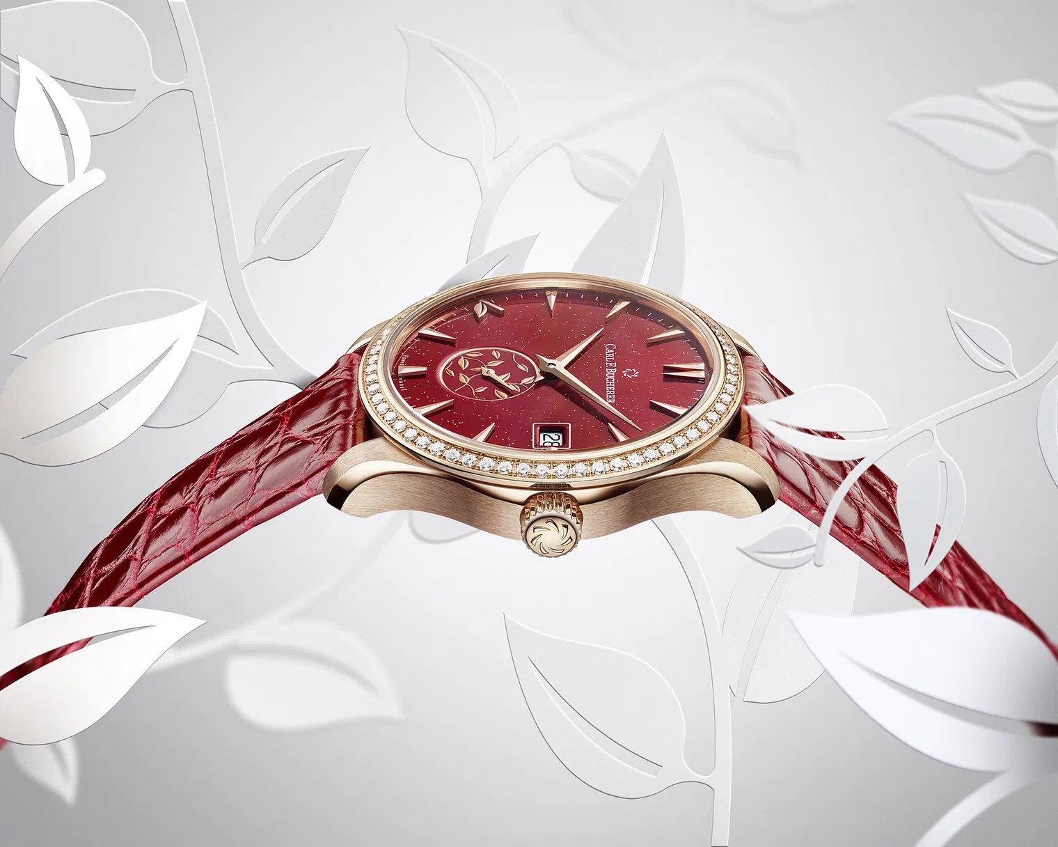 CARL F.BUCHERER カール F. ブヘラ マネロ オートデイト ラブ 00.10922 