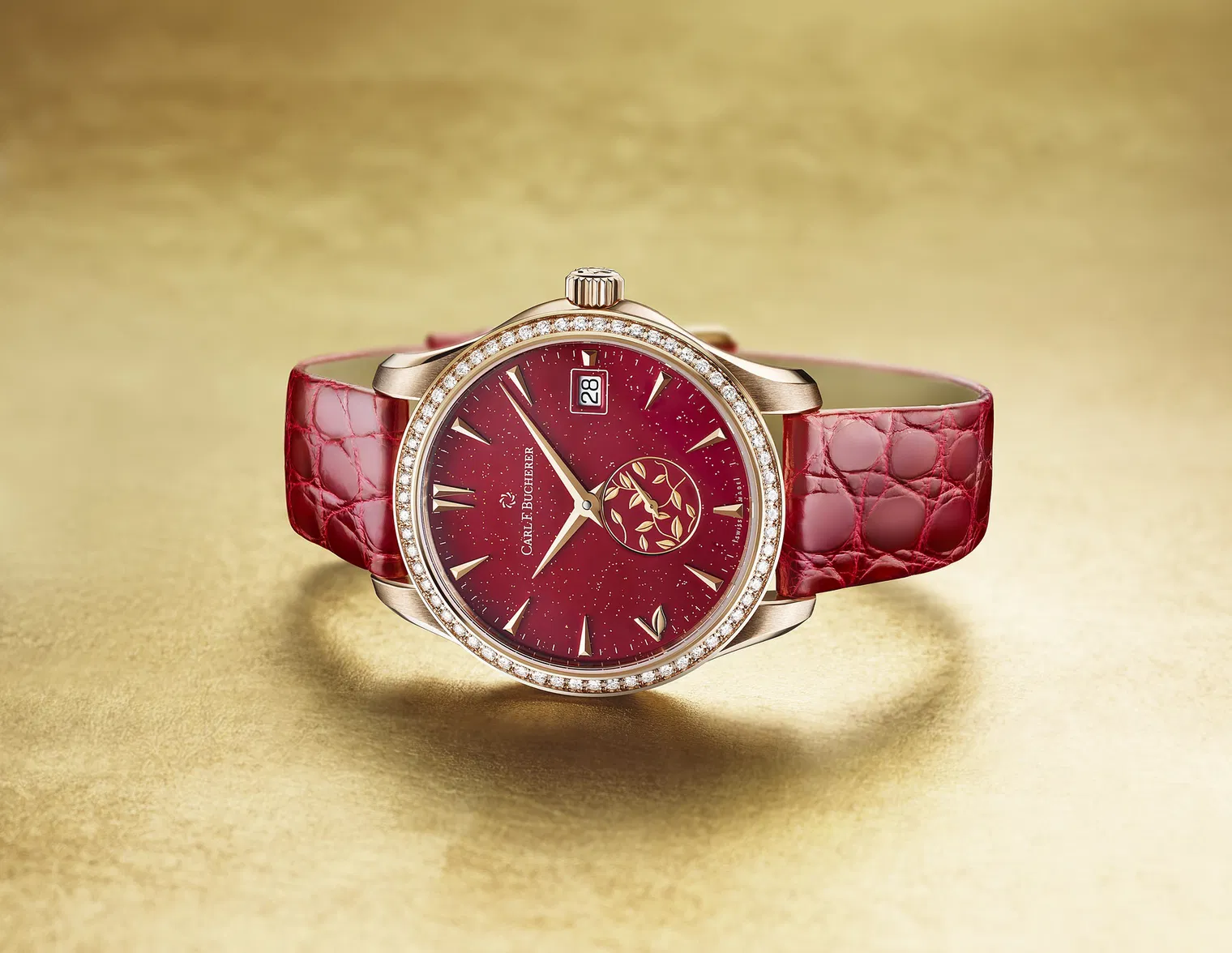 CARL F.BUCHERER カール F. ブヘラ マネロ オートデイト ラブ 00.10922 