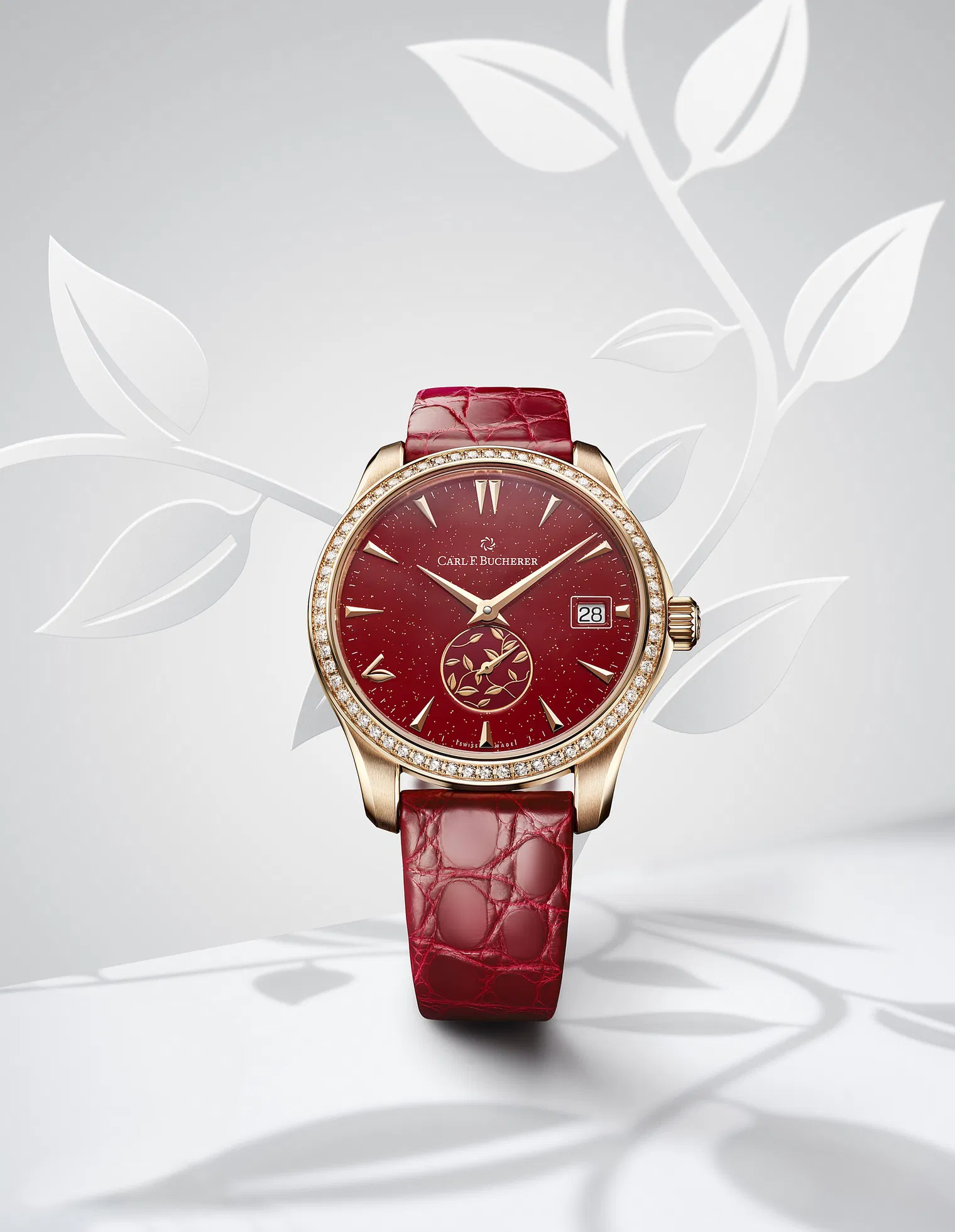 CARL F.BUCHERER カール F. ブヘラ マネロ オートデイト ラブ 00.10922 