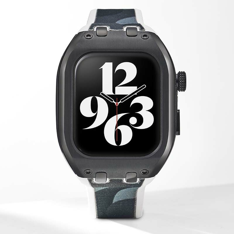 Apple watch ベルト 45mm対応 HUMBLE RICH WBB0290-010-ST HUMBLE RICH ハンブルリッチ WBB0290-010 SPORT series 9/8/7