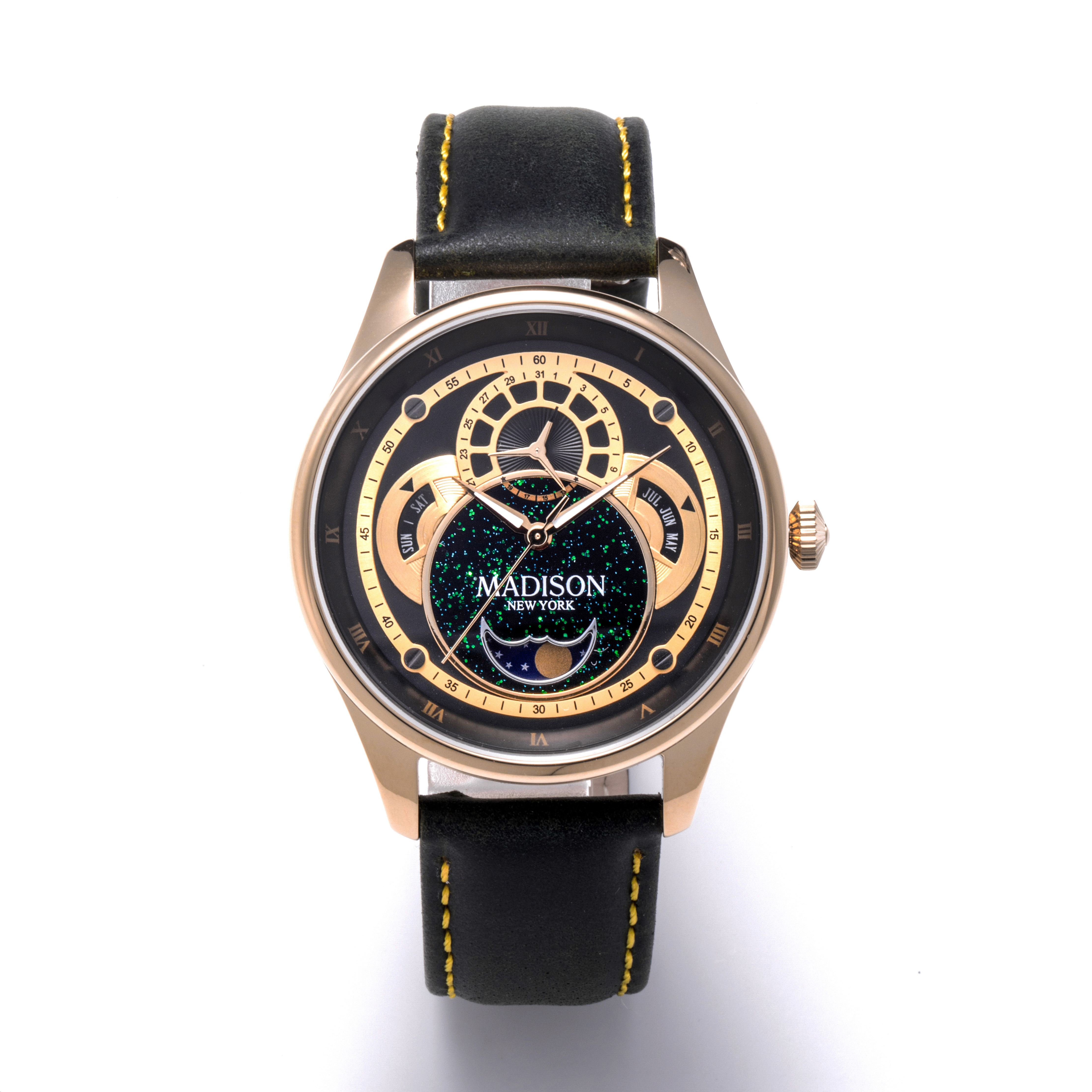 マディソン ニューヨーク イカロス 腕時計 MA011011-4
