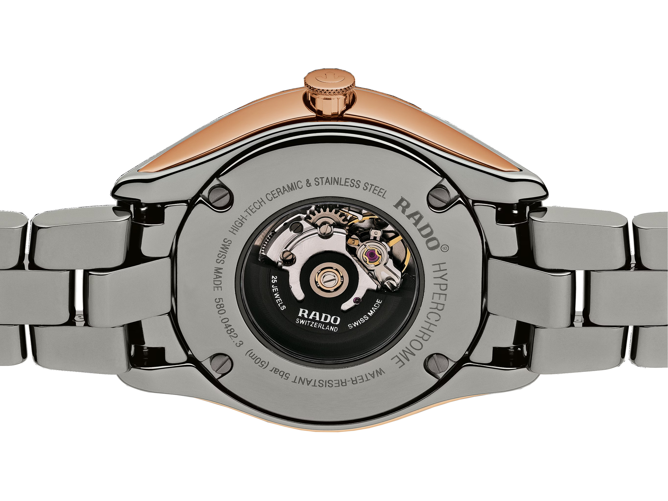 Rado ラドー RADO R32275152 ハイパークローム XXL デイト 自動