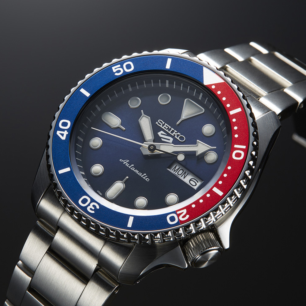 SEIKO 　SBSA003 5スポーツ SKX series国内正規品　ペプシ SEIKO 5スポーツ メンズ SBSA003 | WATCH WORLD by HANDA Watch World