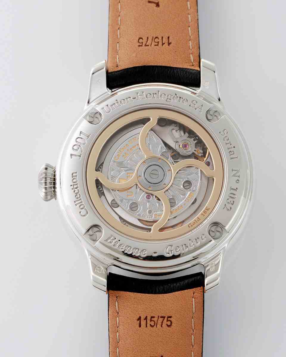 ユニオン オルロジェール UH007 /1901-AG-007 BL / 3針AG-BL 1039